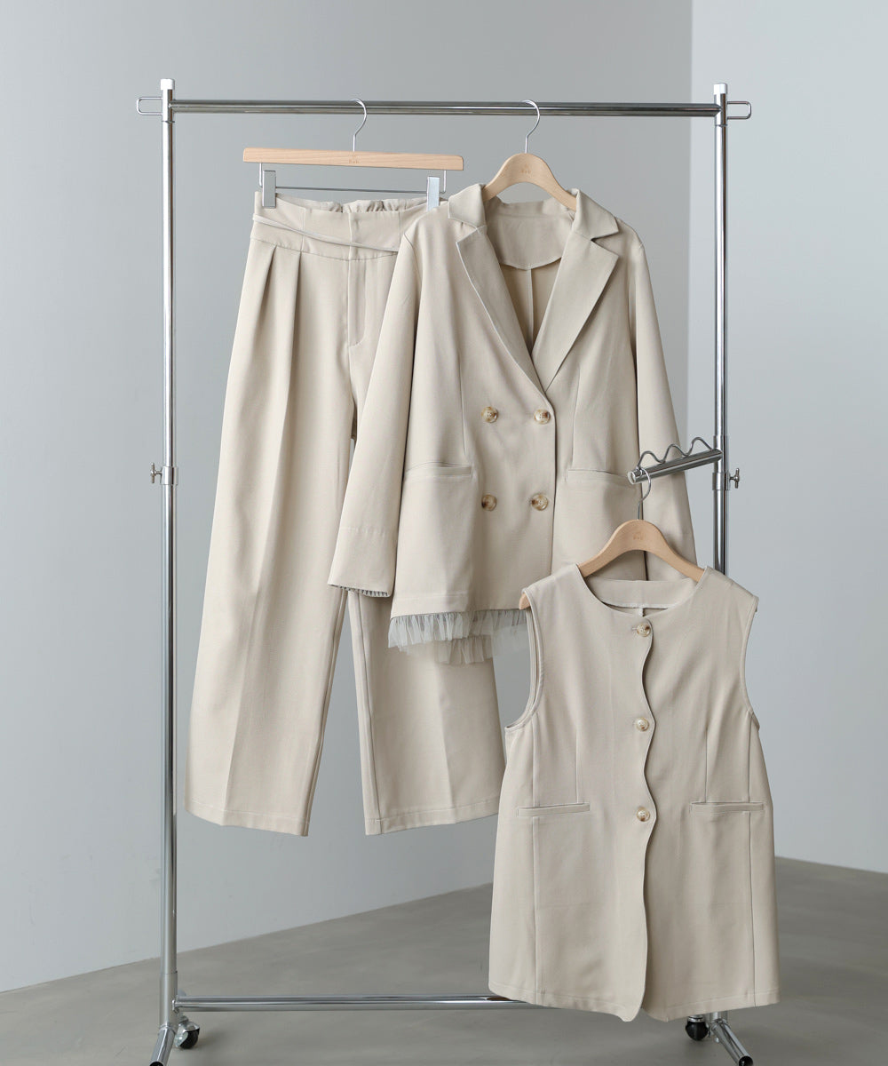 【スリーピース対応】ウェーブジレ【入卒にもおすすめ】