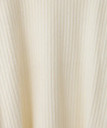 【2026SS】袖配色クルーネックリブニットトップス