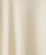 【2026SS】袖ボタンハイネックリブニットトップス