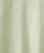 【2026SS】袖ボタンハイネックリブニットトップス