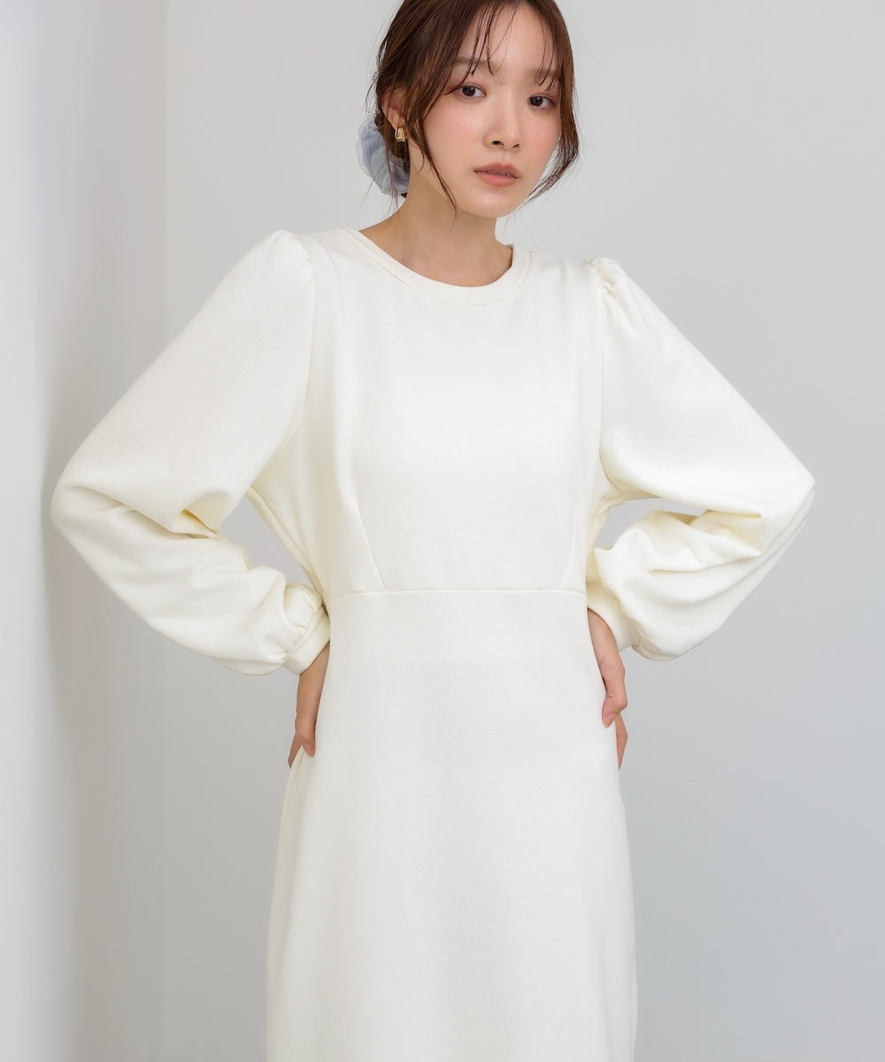 【選べるサイズ展開】ティアードチュールキャミ＋スウェットワンピースSET