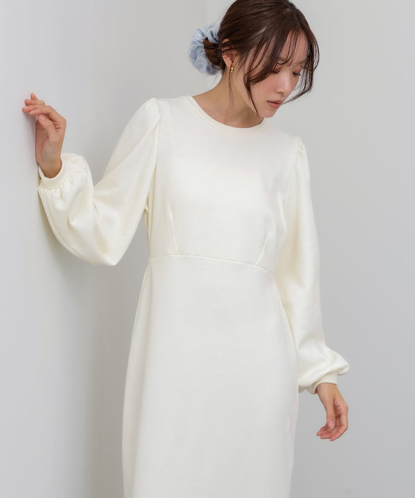 【選べるサイズ展開】ティアードチュールキャミ＋スウェットワンピースSET