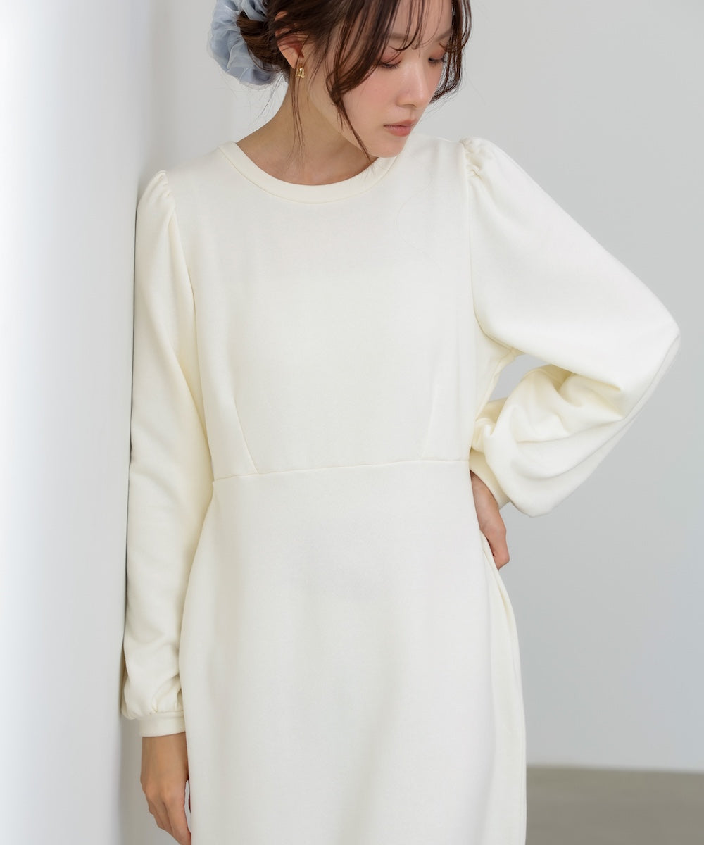 【選べるサイズ展開】ティアードチュールキャミ＋スウェットワンピースSET