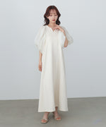 【選べるサイズ展開】袖ボリュームポンチワンピース