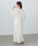 【選べるサイズ展開】袖ボリュームポンチワンピース