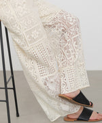 【サイズ展開あり】パッチワークレースパンツ