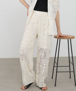 【サイズ展開あり】パッチワークレースパンツ