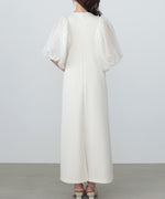 【選べるサイズ展開】袖ボリュームポンチワンピース