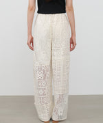 【サイズ展開あり】パッチワークレースパンツ