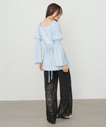 【サイズ展開あり】パッチワークレースパンツ