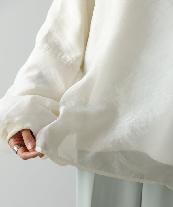 【2026SS】シアーレイヤード裏毛スウェット