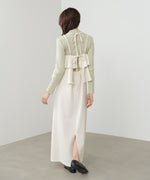 【選べるサイズ/イージーケア】ティアードキャミワンピース【イージージョーゼットシリーズ】