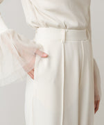 【選べるサイズ/イージーケア】ティアードベスト＋パンツSET【イージージョーゼットシリーズ】