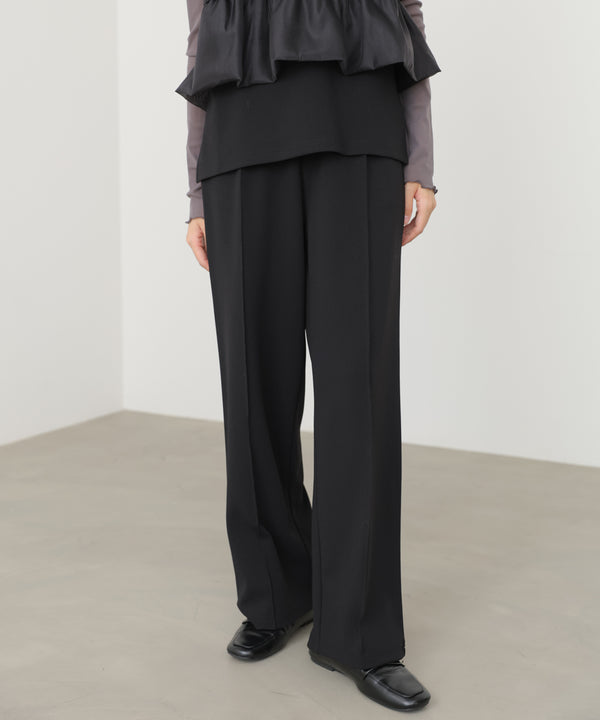 【選べるサイズ/イージーケア】ティアードベスト＋パンツSET【イージージョーゼットシリーズ】