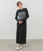 【選べるサイズ展開】ビスチェSETニットワンピース