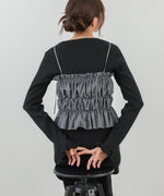 【選べるサイズ展開】ビスチェSETニットワンピース