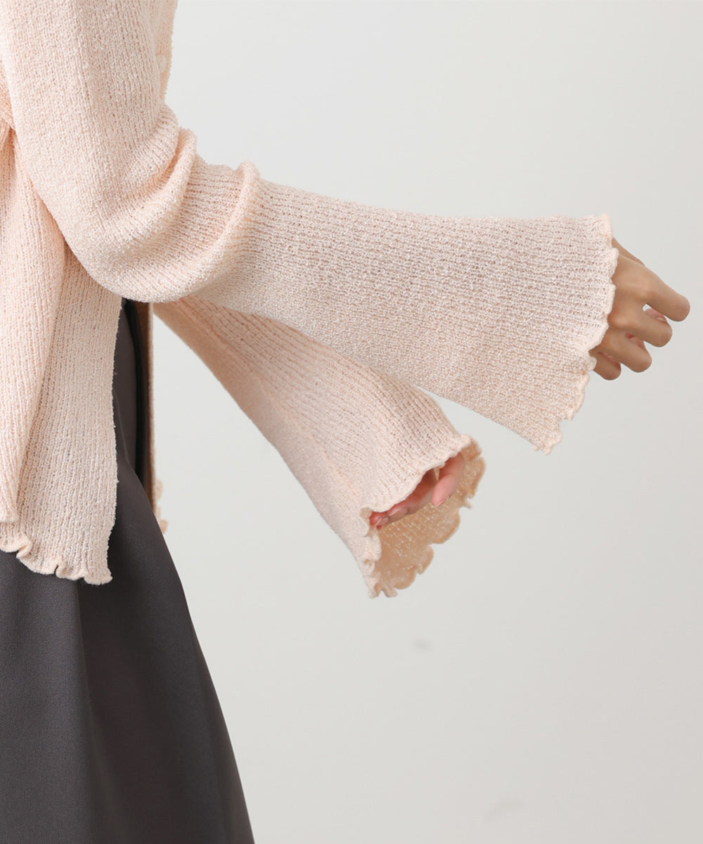 ヘムメロウスリットカーディガン