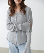 ヘムメロウスリットカーディガン