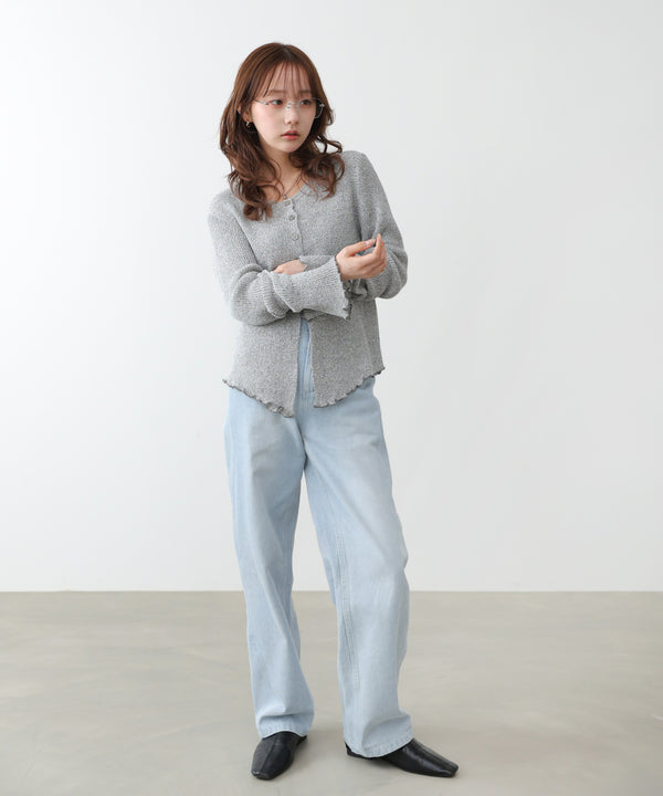 ヘムメロウスリットカーディガン