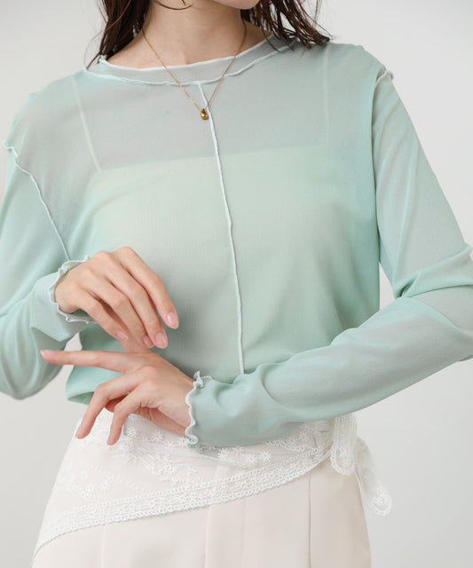 シアーメロートップス