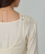 パイピングリブトップス＆タンクSET