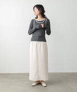 パイピングリブトップス＆タンクSET