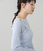 パイピングリブトップス＆タンクSET