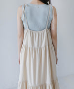 RIBBON STRAP TEARED ONEPIECE