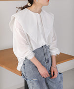 BIG SAILOR COLLAR BLOUSE