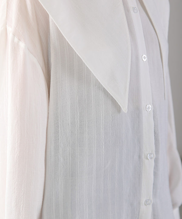 BIG SAILOR COLLAR BLOUSE