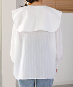 BIG SAILOR COLLAR BLOUSE