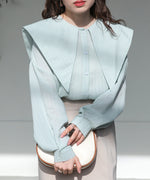 BIG SAILOR COLLAR BLOUSE