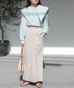 BIG SAILOR COLLAR BLOUSE