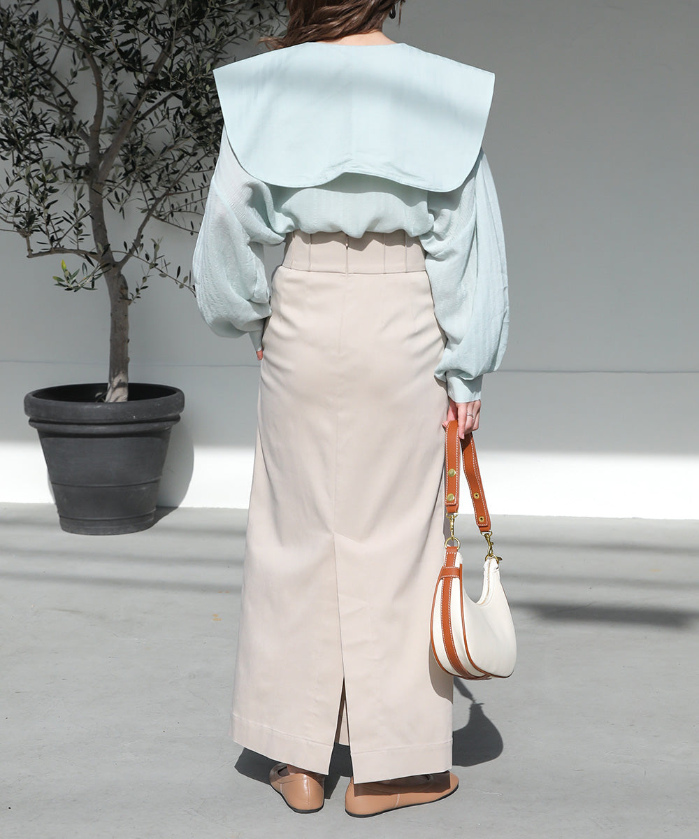 BIG SAILOR COLLAR BLOUSE