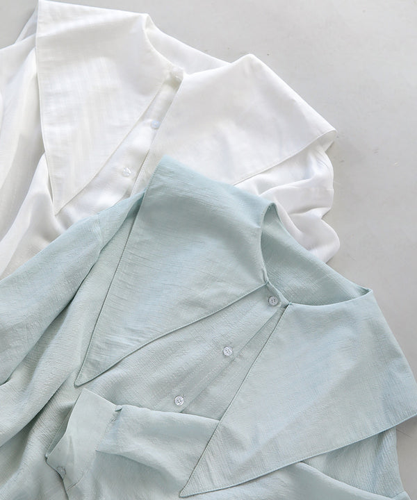 BIG SAILOR COLLAR BLOUSE