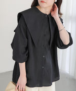 BIG SAILOR COLLAR BLOUSE