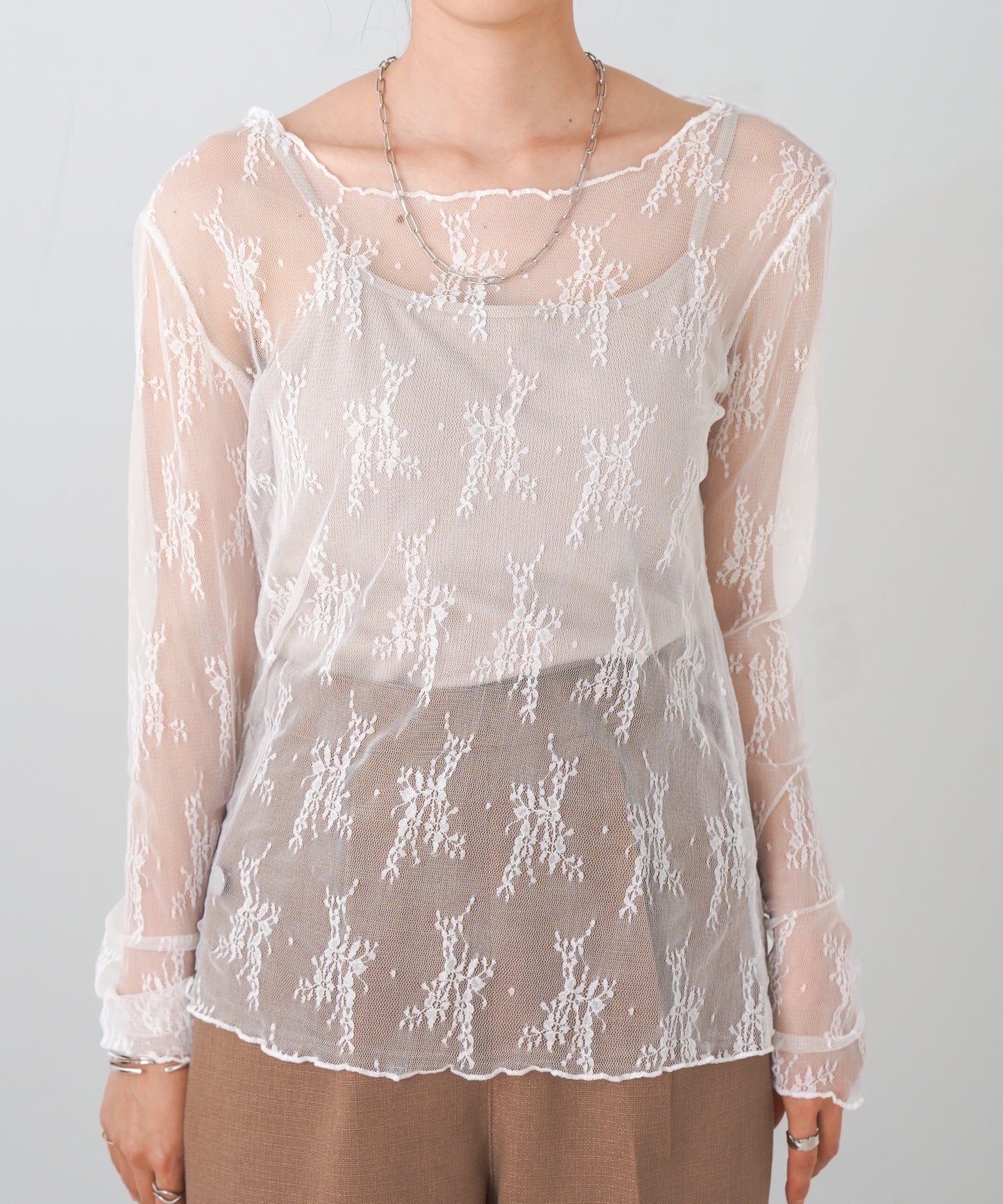 LACE SHEER INNER TOPS