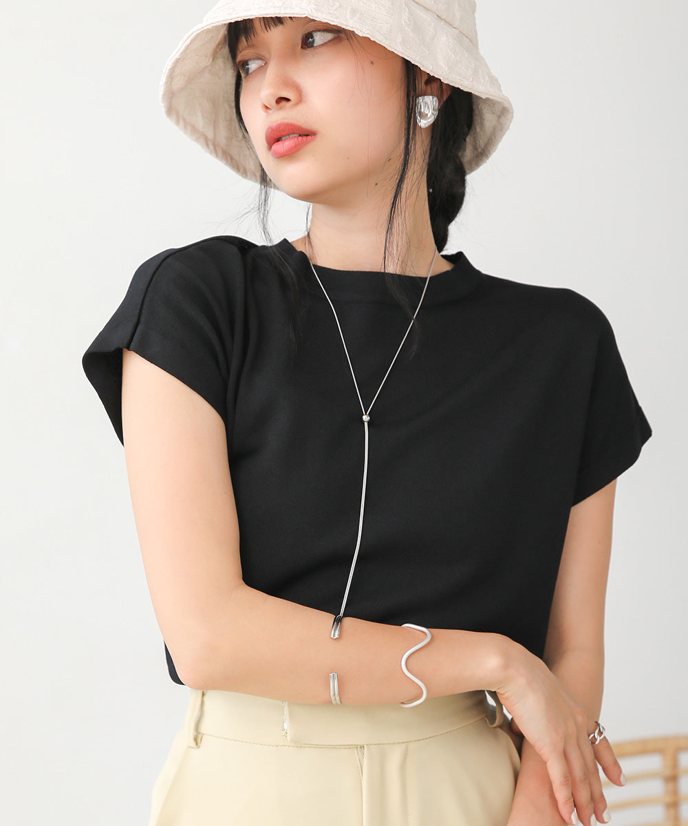 FRENCH SLEEVE DRY TOUCH TOPS