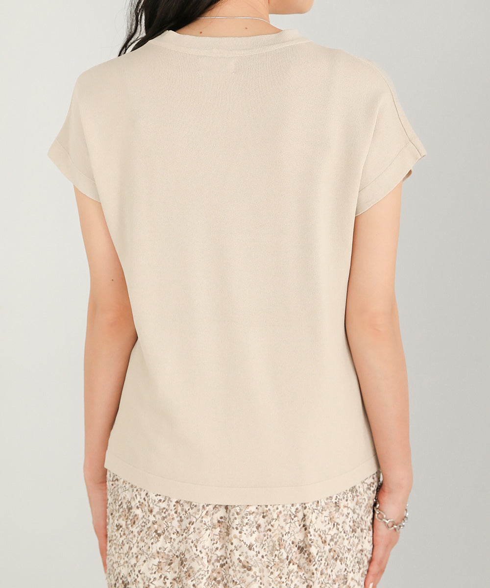 FRENCH SLEEVE DRY TOUCH TOPS