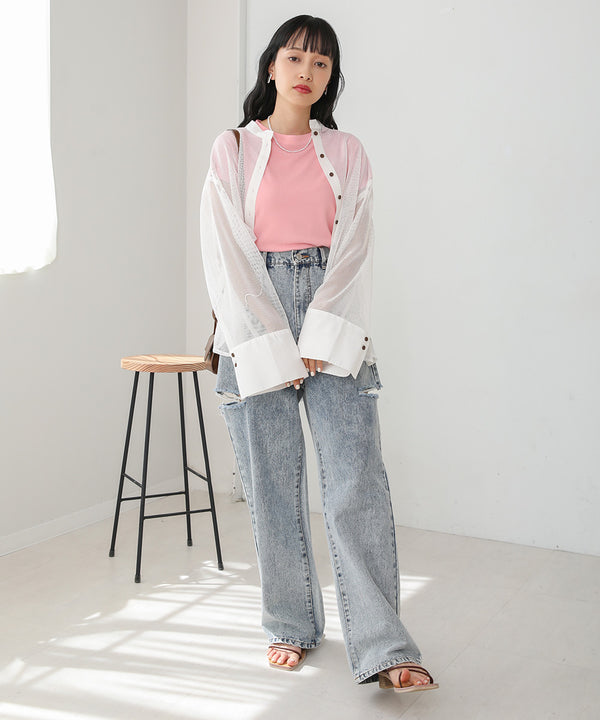 FRENCH SLEEVE DRY TOUCH TOPS