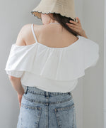 ASYMMETRICAL OFF SHOULDER BLOUSE