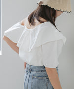 ASYMMETRICAL OFF SHOULDER BLOUSE