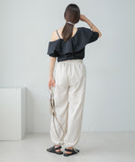 ASYMMETRICAL OFF SHOULDER BLOUSE