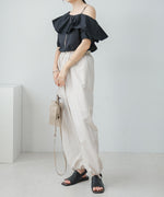 ASYMMETRICAL OFF SHOULDER BLOUSE