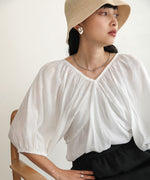 WRINKLED RUCHED TOPS