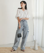 WRINKLED RUCHED TOPS