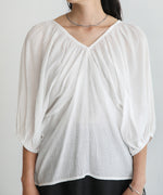 WRINKLED RUCHED TOPS