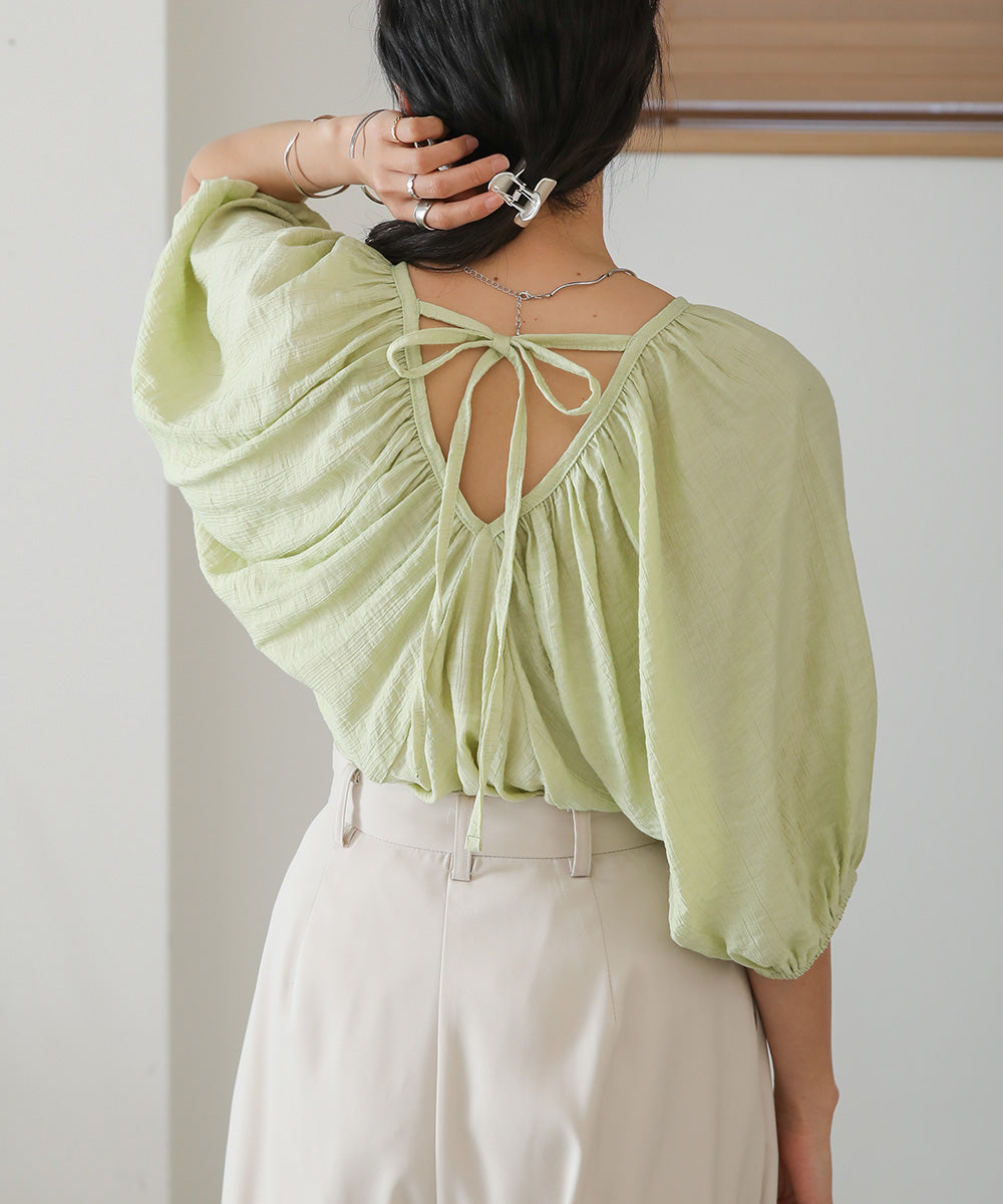 WRINKLED RUCHED TOPS