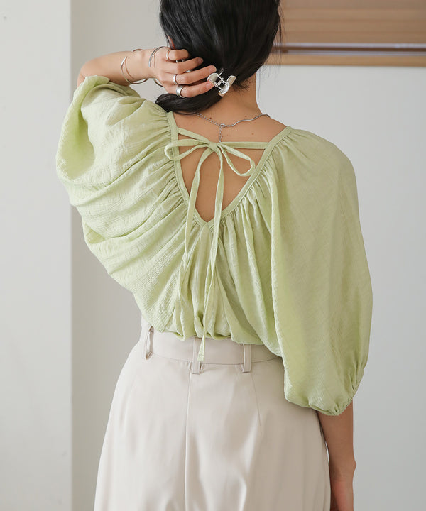 WRINKLED RUCHED TOPS