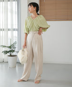 WRINKLED RUCHED TOPS